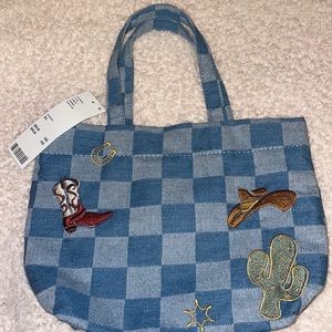 urban outfitters western mini tote